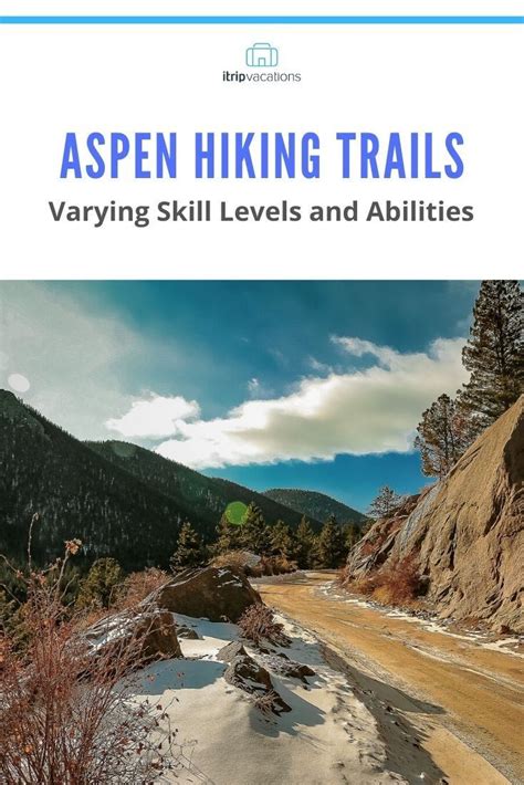 Aspen Hiking Trails Cater to Various Skill Levels and Abilities - | Hiking trails, Aspen trip, Aspen