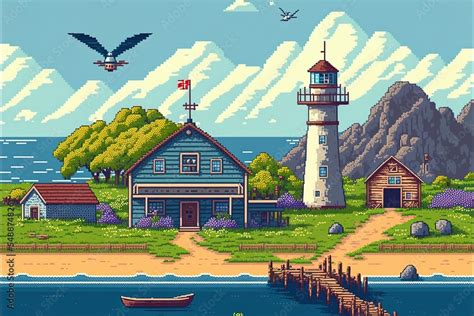 Pixel Art Landscape