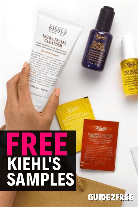 FREE Kiehls Skincare Samples via @guide2free Get FREE Kiehls Skincare Samples! Sign up and they ...