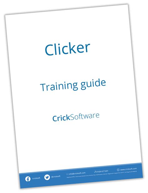 Clicker for Windows/Mac - Tutorials | Crick Software