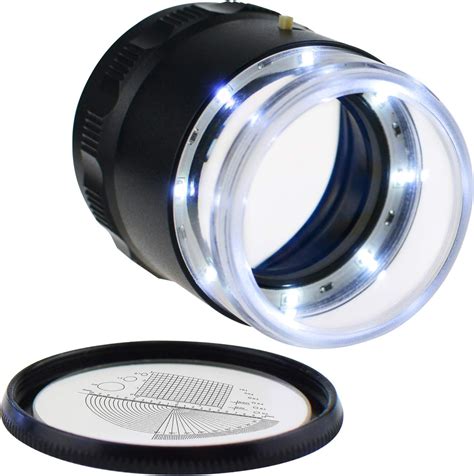 DANOPLUS 10x Magnification Loupe with LED Light and Glass India | Ubuy