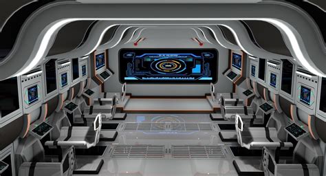 Spaceship Interior 3D model | CGTrader