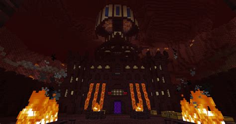 Minecraft Nether Fortress by Zay13 on DeviantArt