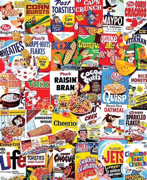 Cereal Boxes Jigsaw Puzzle | PuzzleWarehouse.com