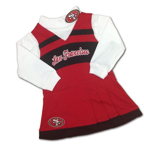 Baby 49ers Cheer Jumper Dress – babyfans