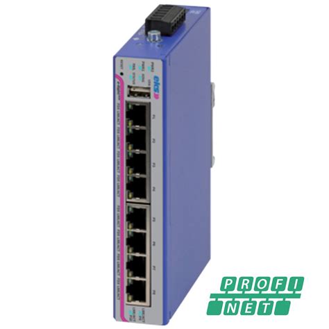 10 port managed Ethernet to singlemode fiber optic switch, EL1000-4GM | EKS