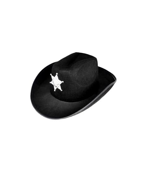 Black Sheriff Hat – LookSharpStore