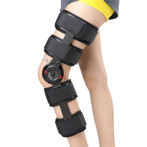 Carbon Fiber Knee Brace Support For ACL PCL MCL - OberHealth