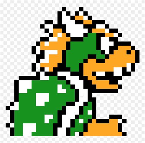 Bowser - Super Mario Bros 3 Bowser Sprite, HD Png Download - 1025x950(#455026) - PngFind