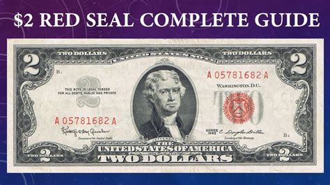 Red Seal $2 Dollar Bill Complete Guide - What Is It Worth And Why? - YouTube