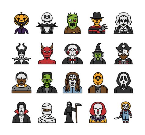 Halloween Characters :: Behance