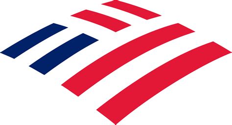 Bank of America logo in transparent PNG and vectorized SVG formats