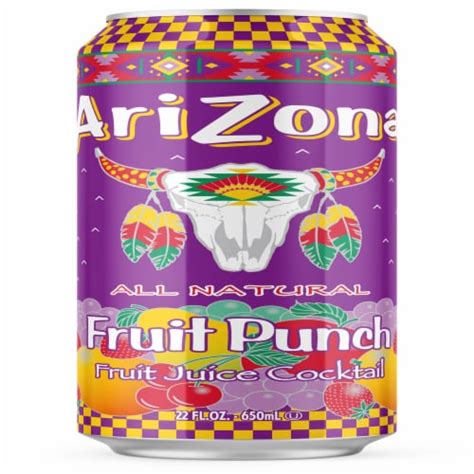 AriZona Fruit Punch Fruit Juice Cocktail Can, 22 fl oz - Kroger