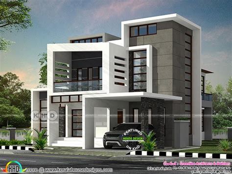 Beautiful box model contemporary residence with 4 bedroom