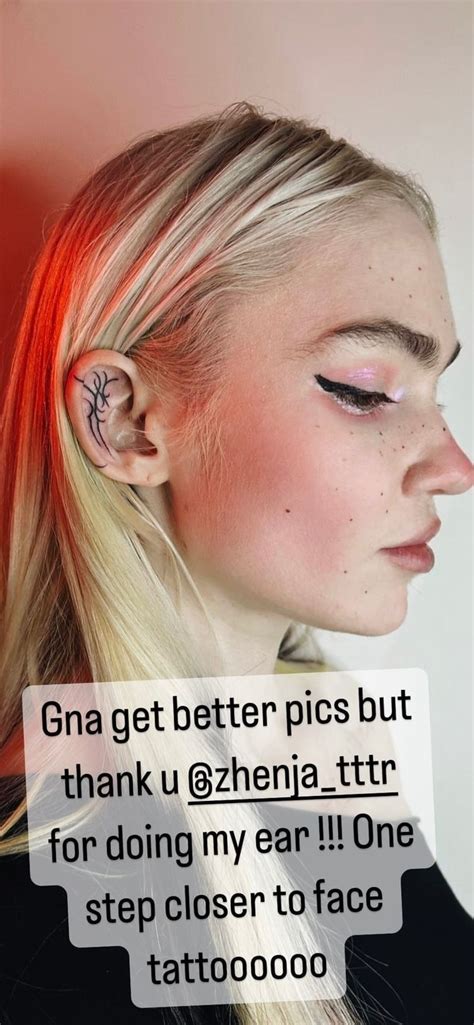 Elon Musk's ex-girlfriend Grimes debuts face tattoo to shocked fans | HELLO!