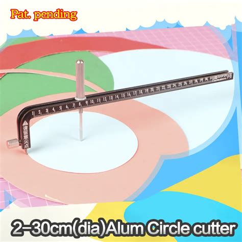 Aliexpress.com : Buy 2 30CM(diameter) aluminium circle cutter paper circle cutter crafting ...