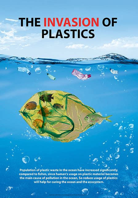 Posters Against Plastic Pollution - UN World Oceans Day