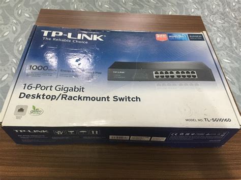 TP-Link 16 Port Gigabit Switch, Computers & Tech, Office & Business ...