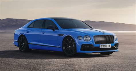 This Special Spark Blue Bentley Flying Spur S Is Mulliner’s 500th Car Of 2022 | Flipboard