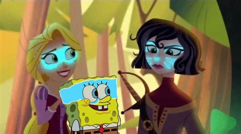 SpongeBob Tangled Crossover by leonsart933838 on DeviantArt