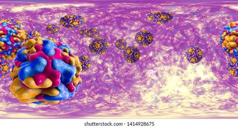 Toilet Microbes Conceptual 3d Illustration Transmission Stock Illustration 1389420896