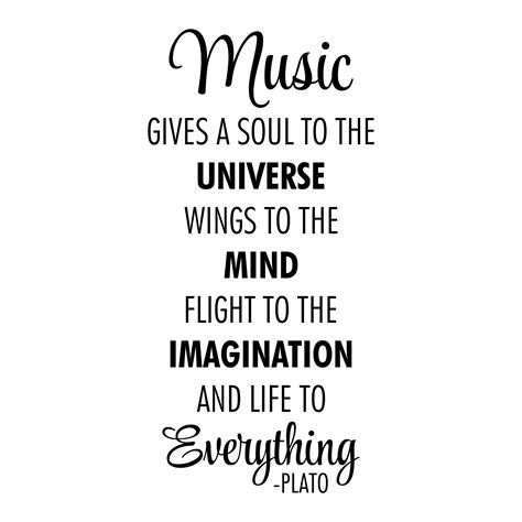 Music Is Life To Everything Wall Quotes™ Decal | WallQuotes.com