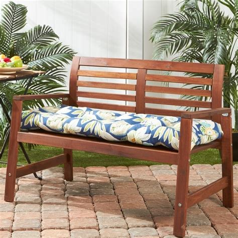 Greendale Home Fashions Outdoor Marlow Bench Cushion - 18w x 51l - Free Shipping Today ...