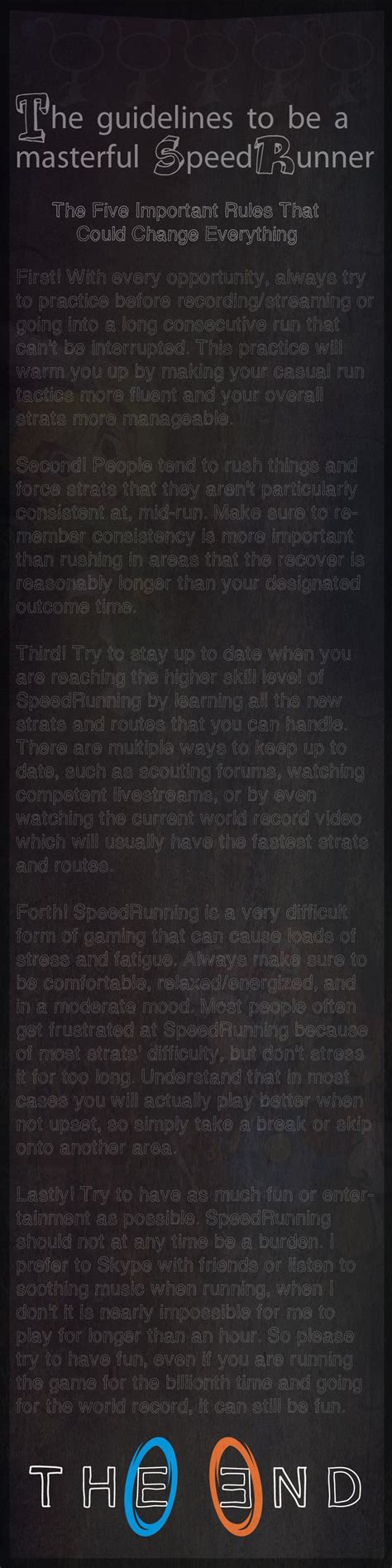 Some Tips for New Speed Runners! : r/speedrun