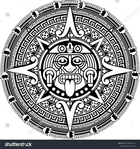 Aztec Symbol For Sun