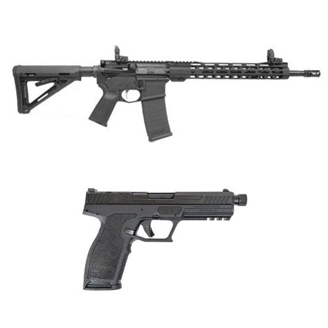 PSA 16" Mid-Length M-LOK MOE EPT Rifle & PSA 5.7 Rock Pistol - $849.99 ...