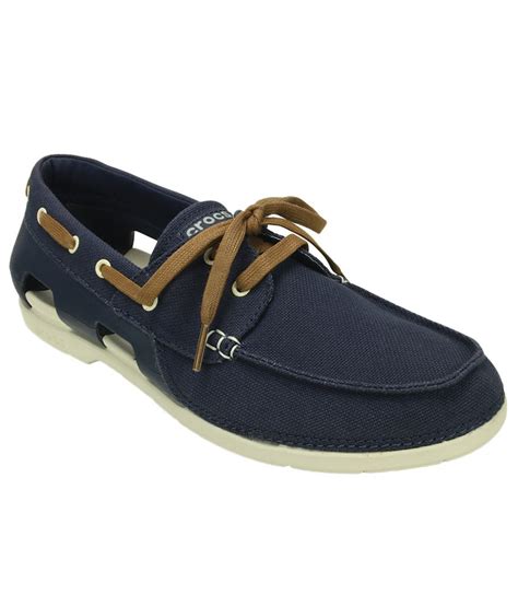 Crocs Boat Navy Casual Shoes - Buy Crocs Boat Navy Casual Shoes Online at Best Prices in India ...