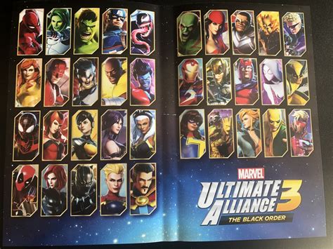 Rumor: Marvel Ultimate Alliance 3 Has 2 Unannounced Playable Characters – NintendoSoup