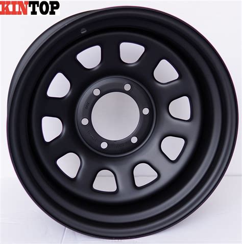 17X8 Black 4X4 off Road for Car Steel Wheel Rim - Steel Wheel and Wheel Rim