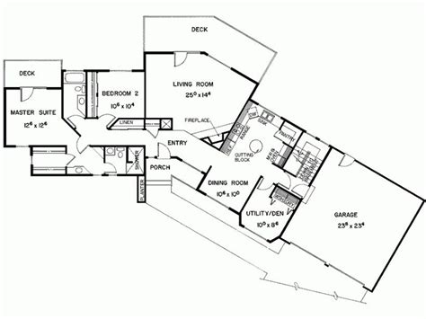 Beautiful Long Ranch House Plans - New Home Plans Design