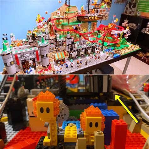 Nintendo Fans Build Massive LEGO Mario Kart Roller Coaster, Complete ...