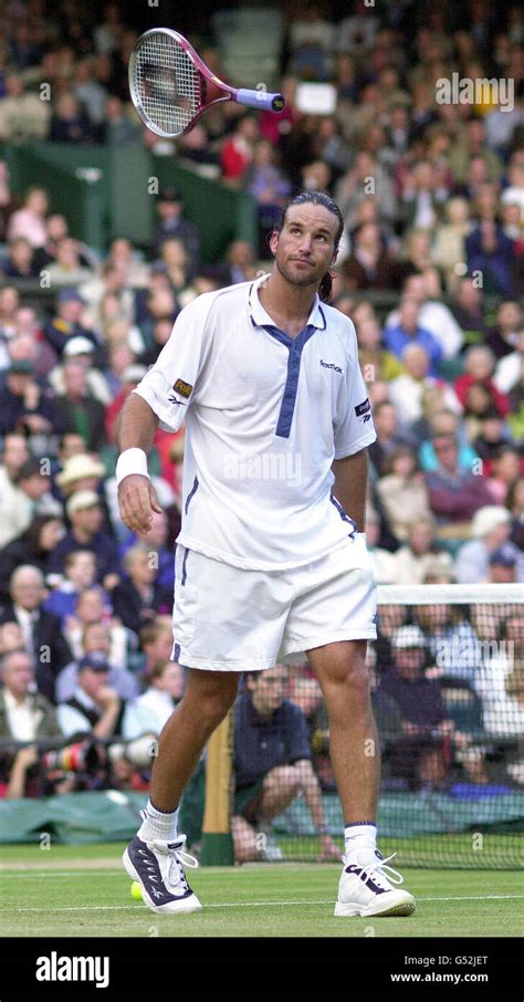 Wimbledon Pat Rafter Stock Photo - Alamy