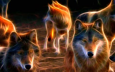 Neon Wolf Wallpapers - Wallpaper Cave