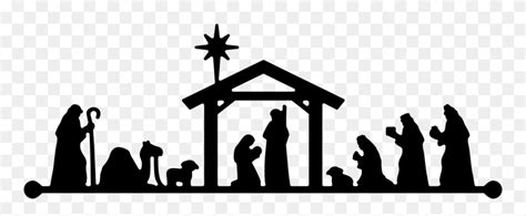 Nativity Star Silhouette Png