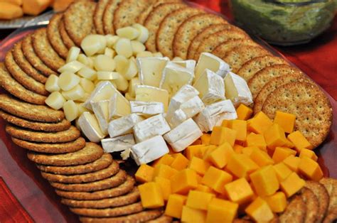 Cheese & Crackers platter are always great at parties! | Cheese and cracker tray, Food, Cheese ...