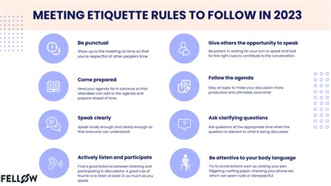 8 Meeting Etiquette Rules Every Professional Should Follow