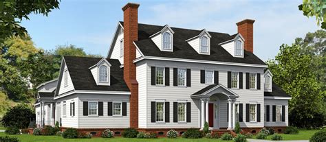 New-england-colonial House Plan - 6 Bedrooms, 4 Bath, 6858 Sq Ft Plan 87-242