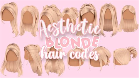 Bloxburg Codesblonde Hair Not Mine Bloxburg Hair Bloxburg Hair | Images ...