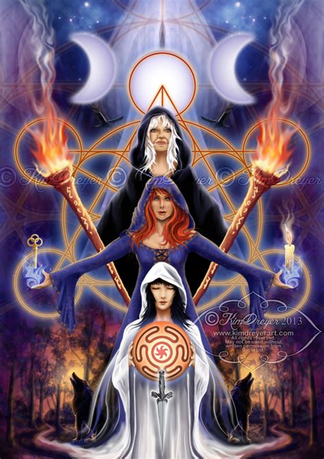 Hecate -Triple Goddess by AmberCrystalElf on DeviantArt