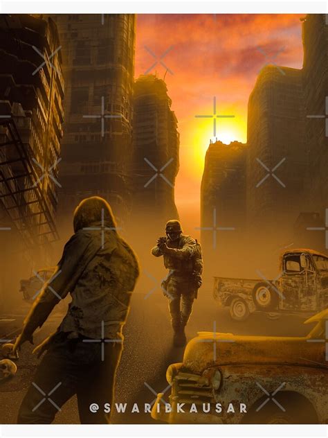 "Zombie Apocalypse Concept Art - Digital Art" Poster for Sale by swaribkausar | Redbubble