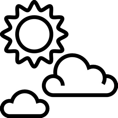 Cloudy - Free nature icons