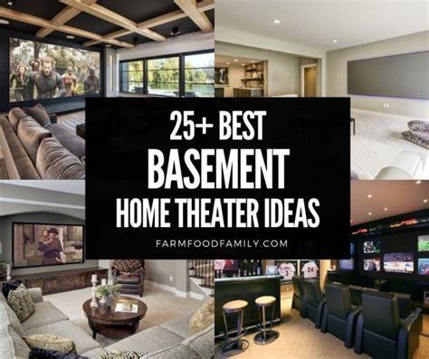 25+ Best Basement Home Theater Ideas & Designs On a Budget (Photos)