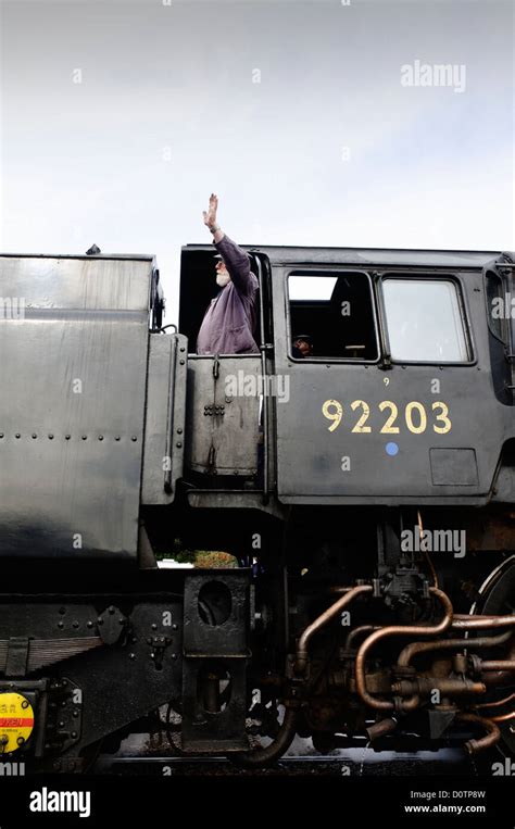 BR standard class 9f Steam Locomotive on the West Somerset Railway Stock Photo - Alamy - verloop.io