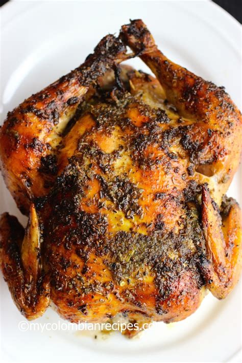 Pollo Asado (Roasted Chicken) - My Colombian Recipes