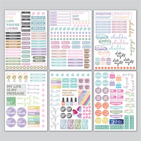 Planner Stickers – Driven Day