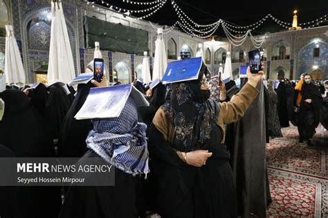 Mehr News Agency - Imam Reza shrine hosts religious ceremony of Qadr night